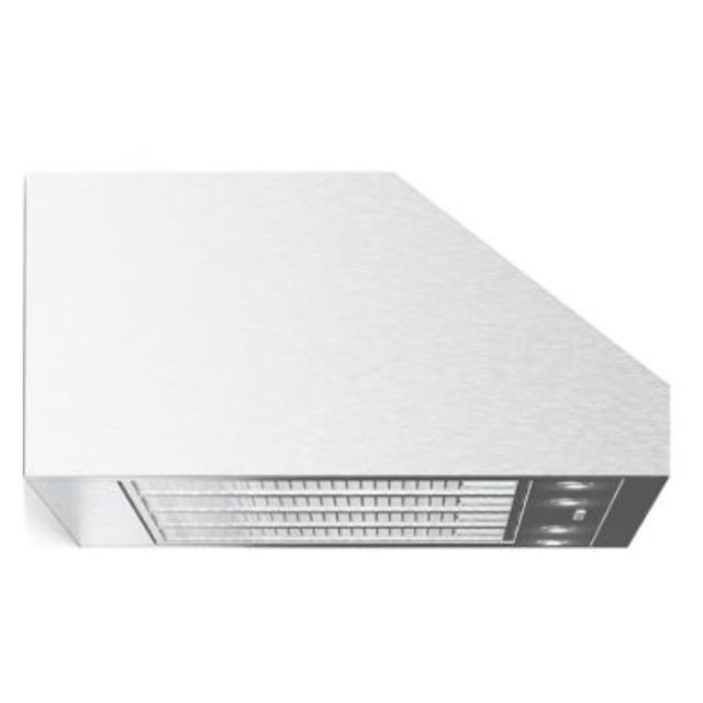 Verona VELP4810GSS 48 inch Designer Low Profile Under Cabinet Range Hood with 1200 CFM, Stainless Steel Baffle Filters, LED Lighting in Stainless Steel