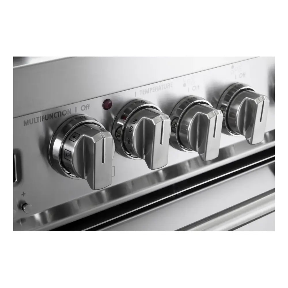 Verona VPFSGE365DSS 36 inch Prestige Series Freestanding Dual Fuel Double Oven Range with 5 Sealed Burners, 3.9 cu. ft. Oven Capacity, European Convection (Stainless Steel)