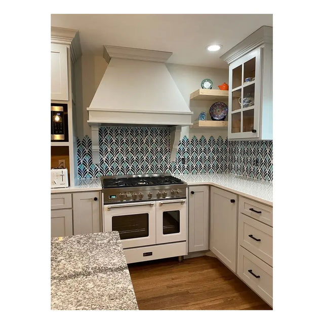 Verona VPFSGE365DW 36 inch Prestige Series Freestanding Dual Fuel Double Oven Range with 5 Sealed Burners, 3.9 cu. ft. Oven Capacity, European Convection (White)