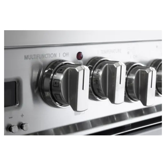 Verona VPFSGE365DW 36 inch Prestige Series Freestanding Dual Fuel Double Oven Range with 5 Sealed Burners, 3.9 cu. ft. Oven Capacity, European Convection (White)