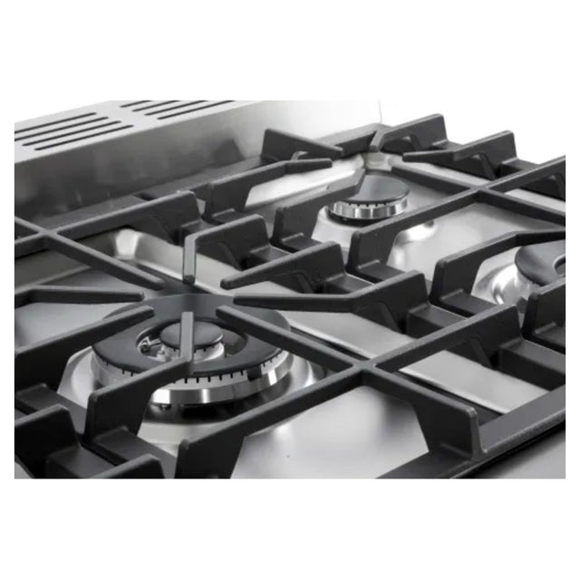 Verona VPFSGE365DW 36 inch Prestige Series Freestanding Dual Fuel Double Oven Range with 5 Sealed Burners, 3.9 cu. ft. Oven Capacity, European Convection (White)