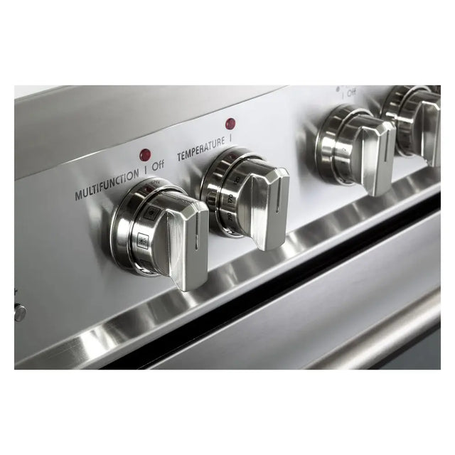 Verona VPRFSEE365SS 36 inch Prima Series Freestanding Electric Range with 5 Elements, 5 cu. ft. Oven Capacity, Digital Clock, Timer in Stainless Steel