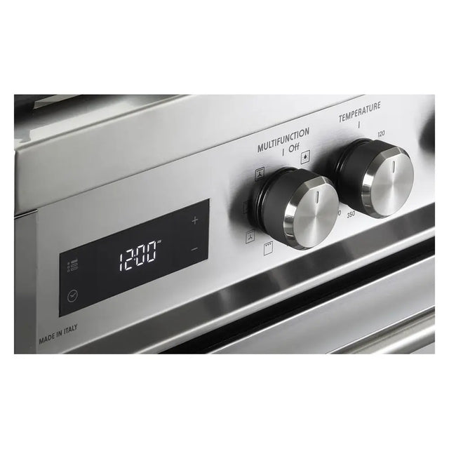 Verona VUFSGE365SS 36 inch Ultima Collection Freestanding Dual Fuel Range with 5 Sealed SABAF Brass Burners, 5 cu. ft. Oven Capacity (Stainless Steel)