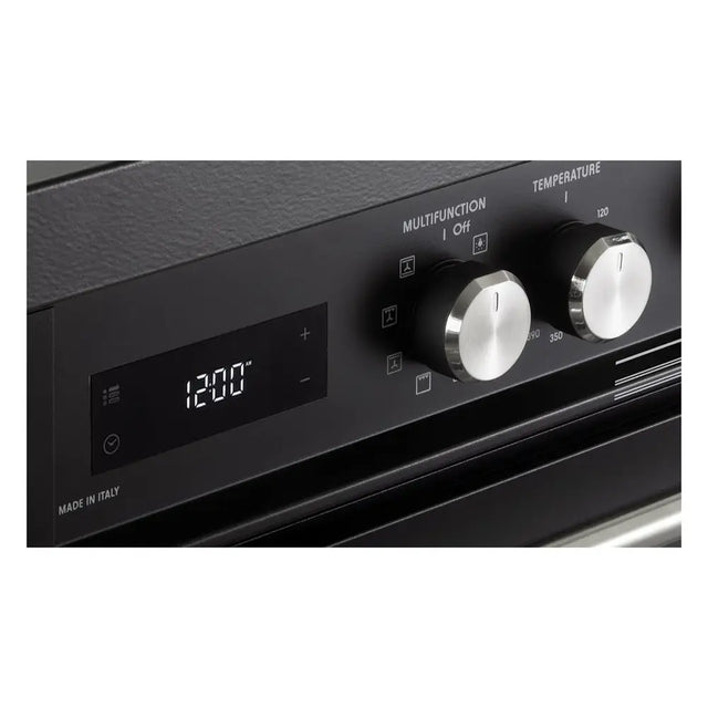 Verona VUFSIE365E 36 inch Ultima Collection Freestanding Induction Range with 5 Elements, 5 cu. ft. Oven Capacity (Matte Black)