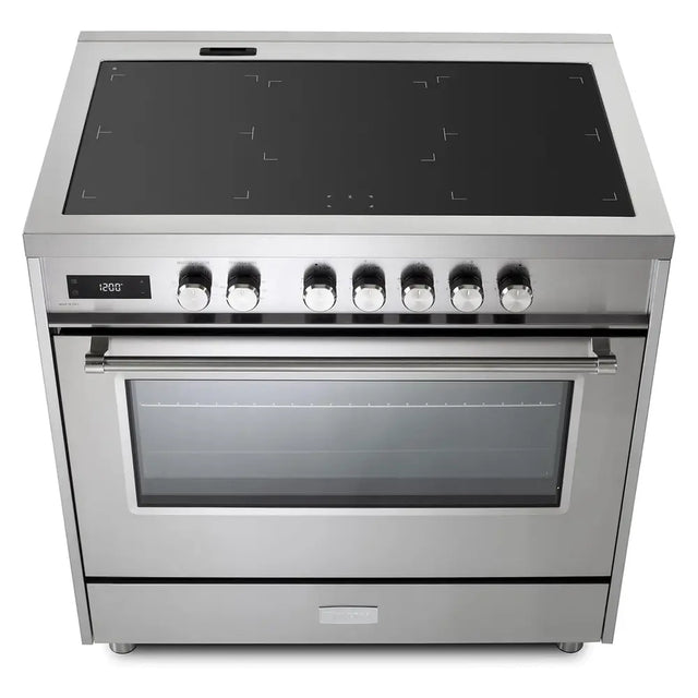 Verona VUFSIE365SS 36 inch Ultima Collection Freestanding Induction Range with 5 Elements, 5 cu. ft. Oven Capacity (Stainless Steel)
