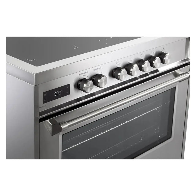 Verona VUFSIE365SS 36 inch Ultima Collection Freestanding Induction Range with 5 Elements, 5 cu. ft. Oven Capacity (Stainless Steel)