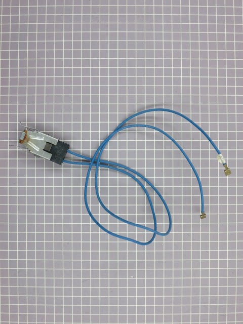 Receptacle and Wire Connector (Blue) 242821