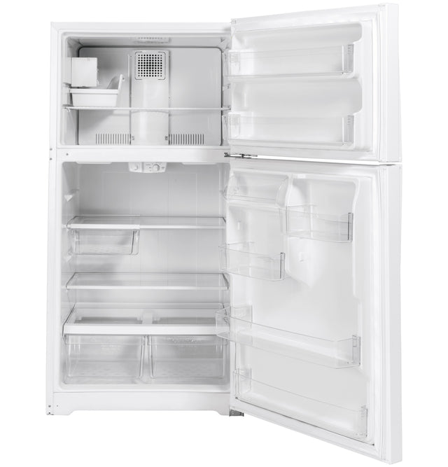 GE® ENERGY STAR® 21.9 Cu. Ft. Top-Freezer Refrigerator GE® ENERGY STAR® GIE22JTNRWW