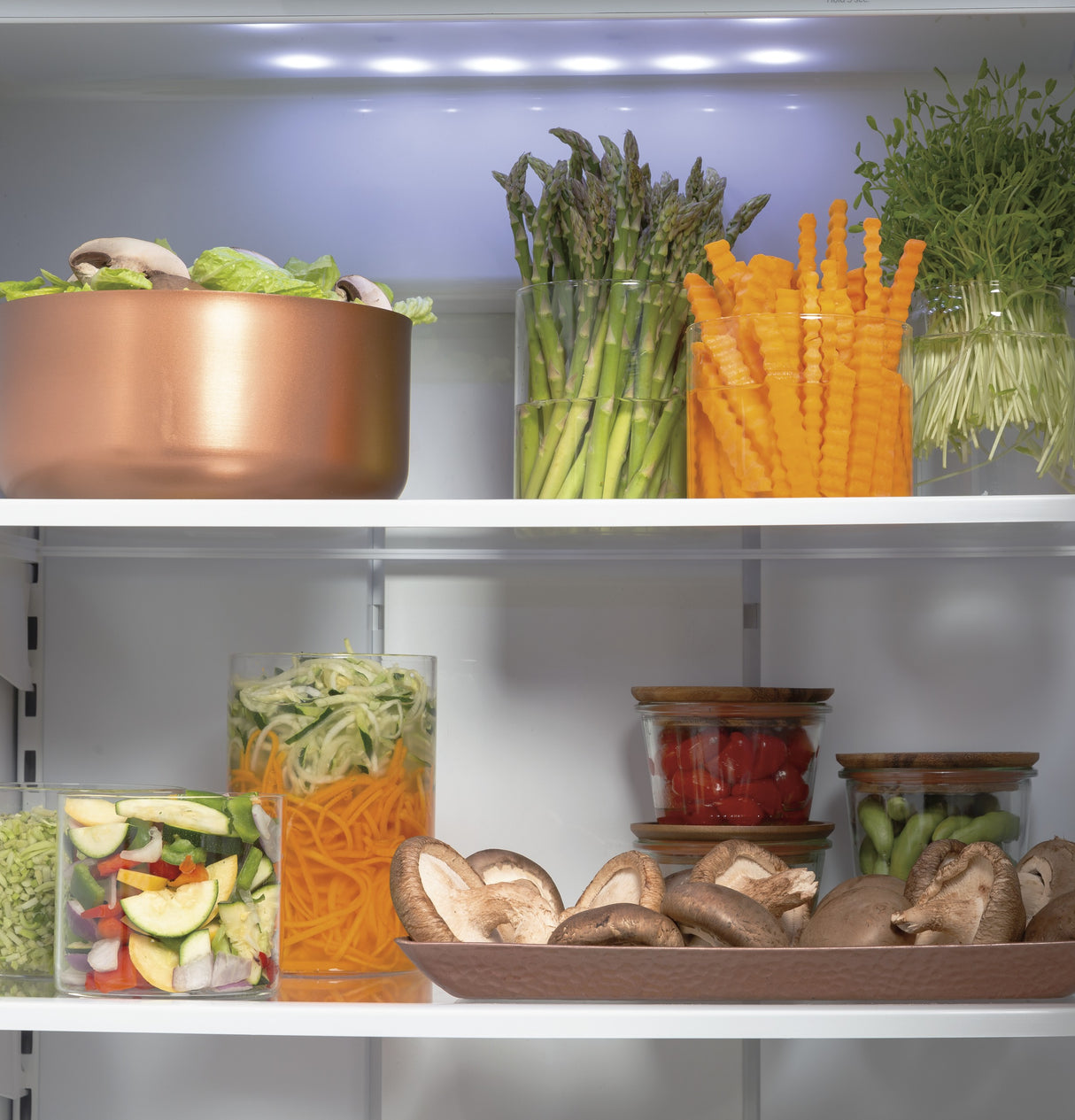 Café 48" Built-In Side-by-Side Refrigerator CSB48WP2NS1