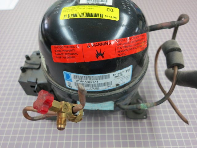 Amana Refrigerator Compressor W10309990