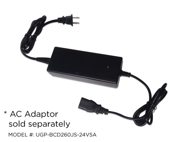 Unique 275 Litre White12/24 DC Refrigerator/Freezer UGP-275L W