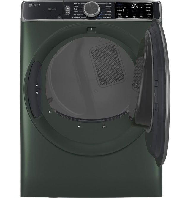GE Profile™ ENERGY STAR® 7.8 cu. ft. Capacity Smart Front Load Electric Dryer with Steam and Sanitize Cycle PFD95ESPWGN