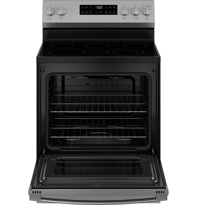 GE® ENERGY STAR® 30" Free-Standing Electric Range with Crisp Mode GRF500SVSS
