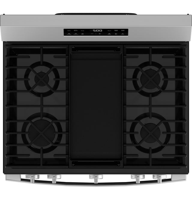 GE® 30" Free-Standing Gas Range with Crisp Mode GGF500SVSS