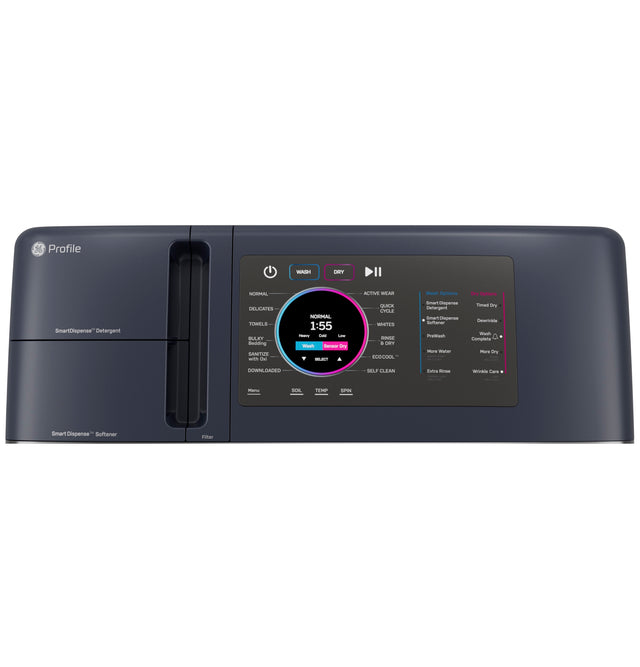 GE Profile™ ENERGY STAR® 4.8 cu. ft. Capacity UltraFast Combo with Ventless Inverter Heat Pump Technology Washer/Dryer PFQ97HSPVRS