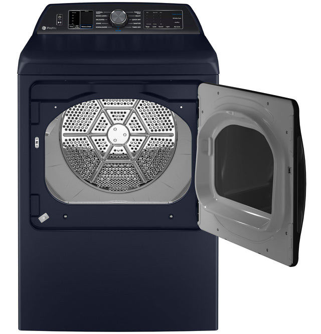 GE Profile™ ENERGY STAR® 7.3 cu. ft. Capacity Smart Gas Dryer with Steam and Washer Link PTD80GBPTRS