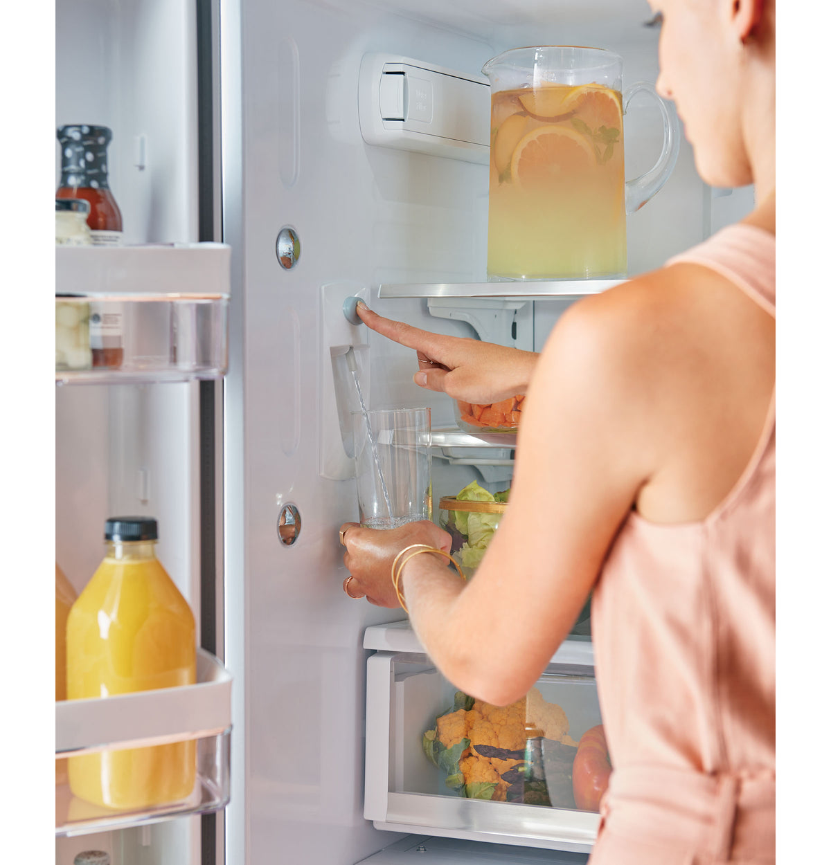 Café ENERGY STAR 23.1 Cu. Ft. Counter-Depth French-Door Refrigerator CWE23SP3MD1