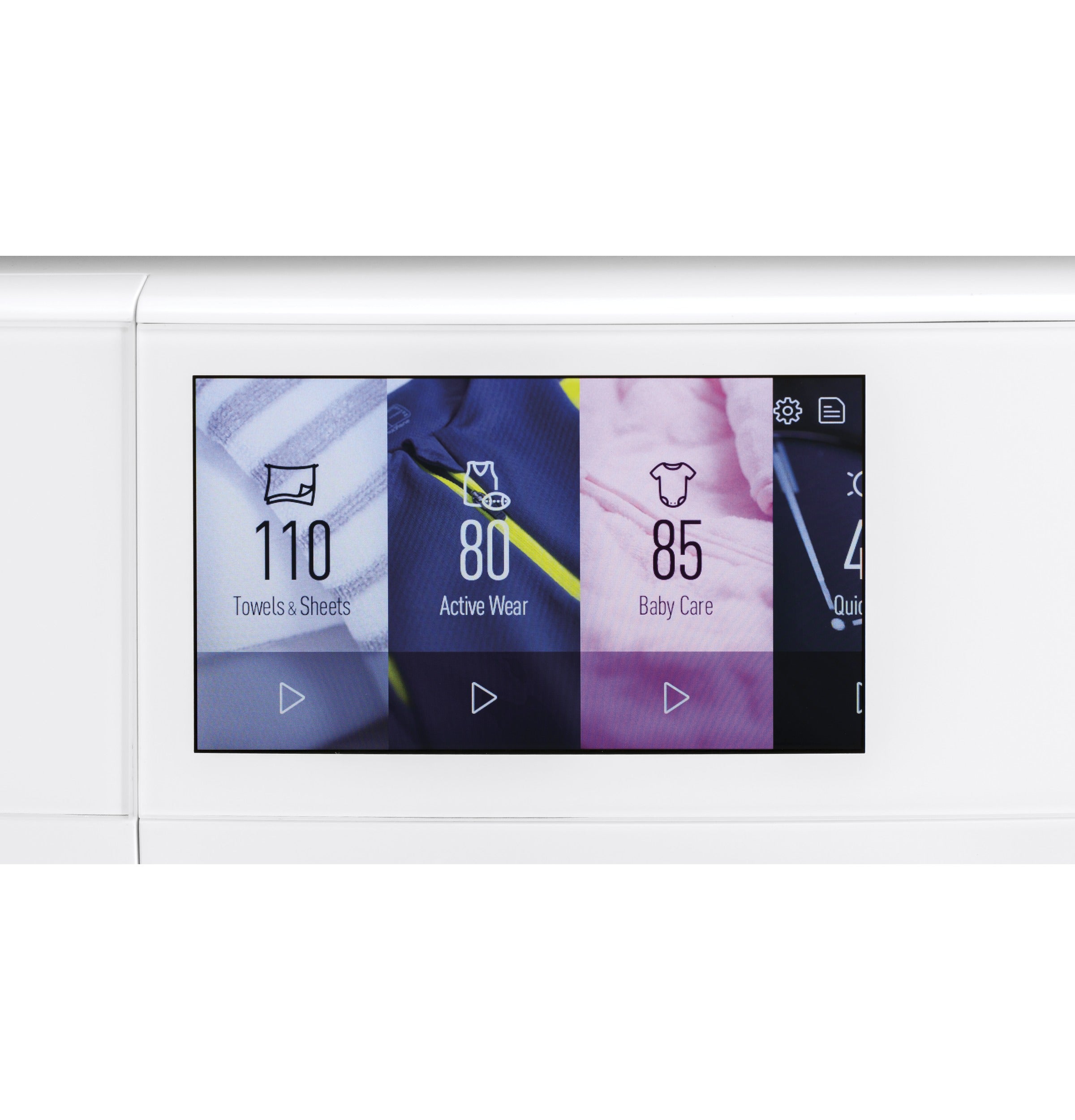 Haier ENERGY STAR® 2.4 Cu. Ft. Smart Frontload Washer QFW150SSNWW