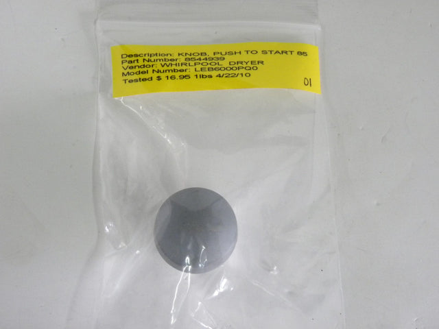 Push To Start Switch Knob 8544939