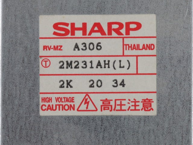 Magnetron RVMZA226WRE0