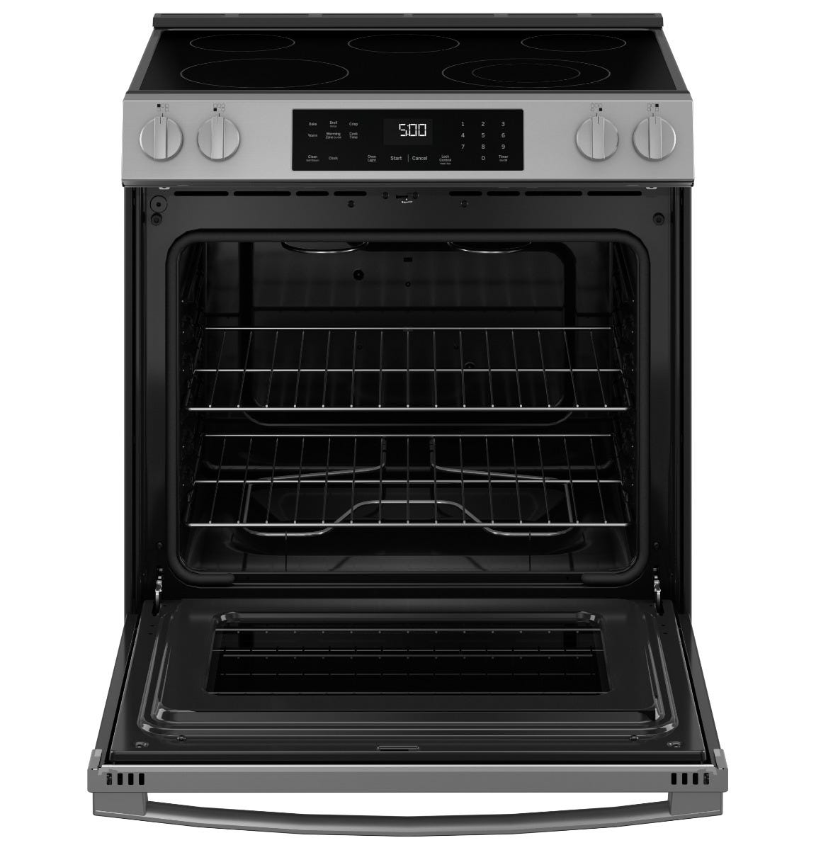 GE® 30" Slide-In Electric Range GRS500PVSS