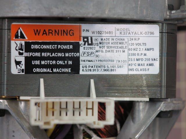 Motor-Pump W10239401