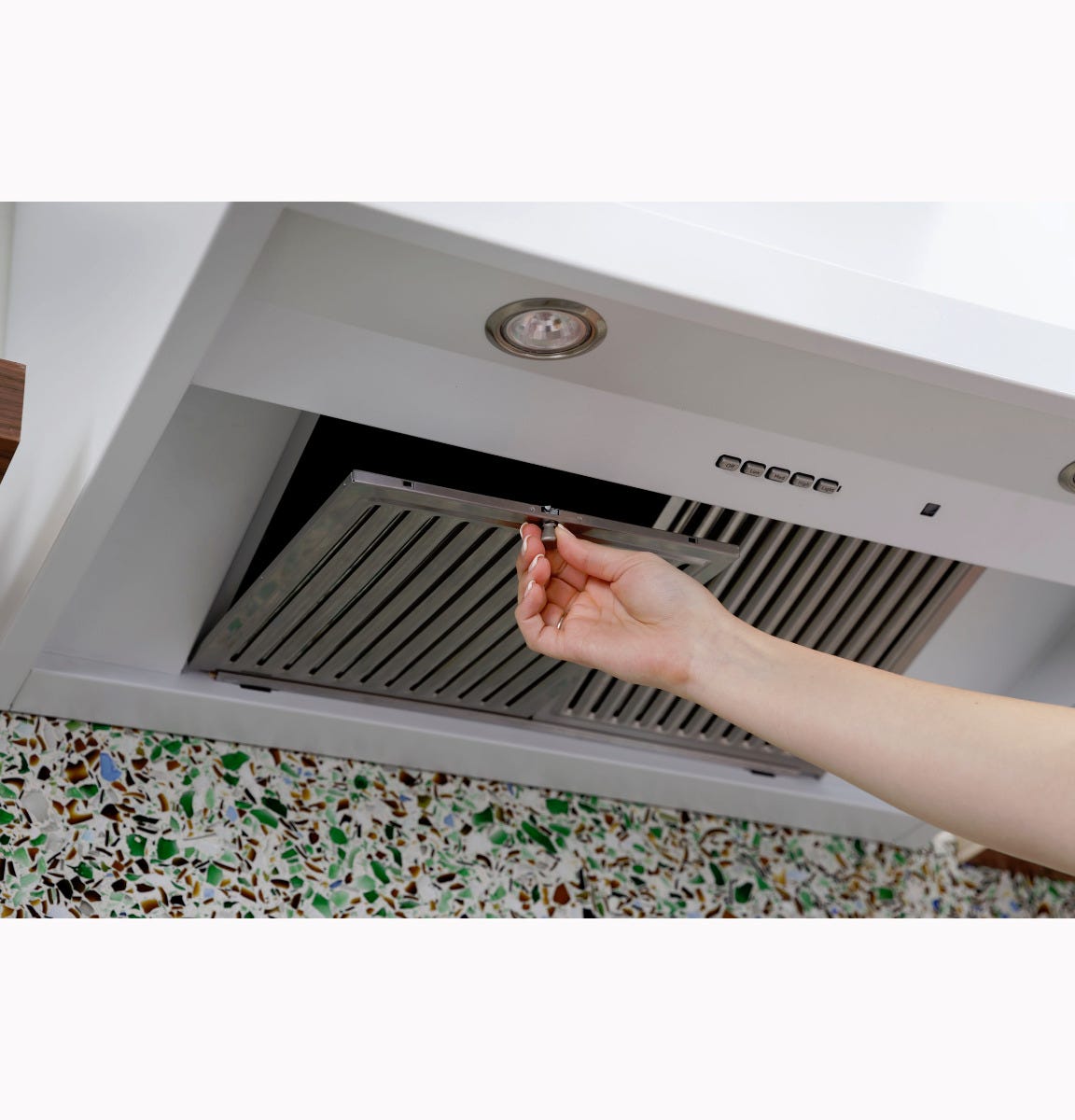 GE Profile 30" Commercial Style Hood UVW93042PSS