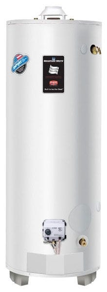 BRADFORD WHITE 75 GALLON 76MBH RESIDENTIAL GAS (NATURAL) ATMOSPHERIC VENT WATER HEATER 62-3/8"H X 26"W RG275H6N