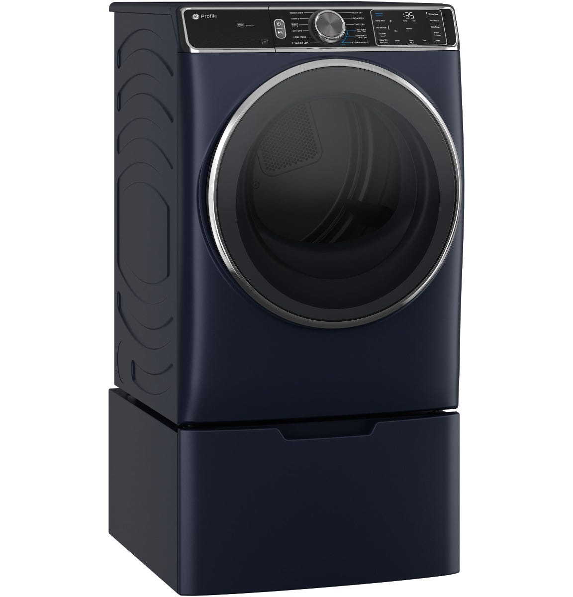 GE Profile 7.8 cu. ft. Capacity Smart Front Load Gas Dryer with Steam and Sanitize Cycle PFD87GSPVRS