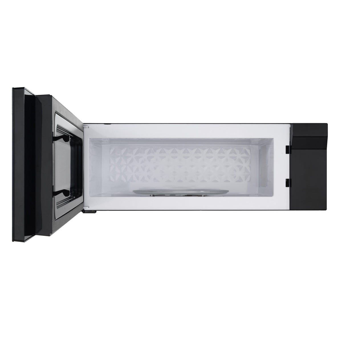 GE Profile 1.2 Cu. Ft. Over-the-Range Low Profile Sensor Microwave Oven UVM9125DYBB