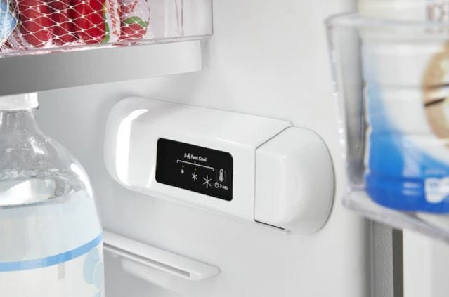 Whirlpool 24-inch Wide Small Space Top-Freezer Refrigerator - 12.9 cu. ft. WRT313CZLW