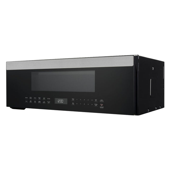 GE Profile 1.2 Cu. Ft. Over-the-Range Low Profile Sensor Microwave Oven UVM9125STSS