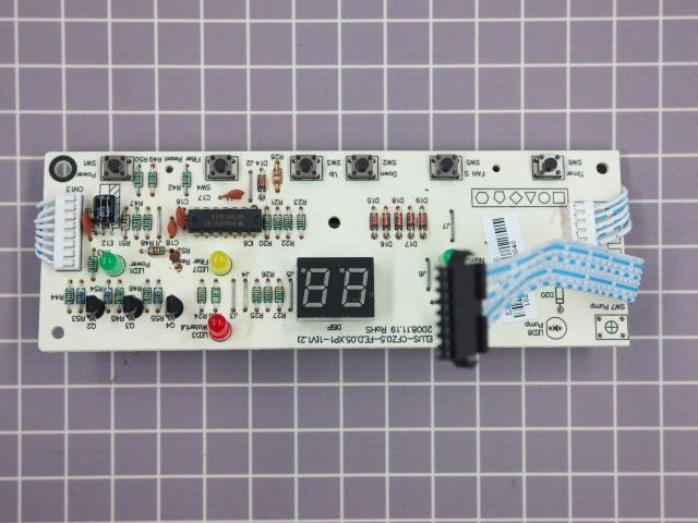 Electrolux Dehumidifier PCB Display FDM70S1