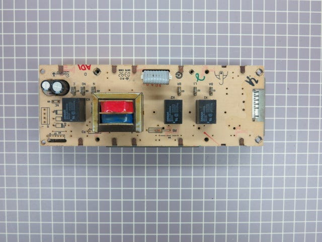 Oven Control Board W/Overlay WB7K119