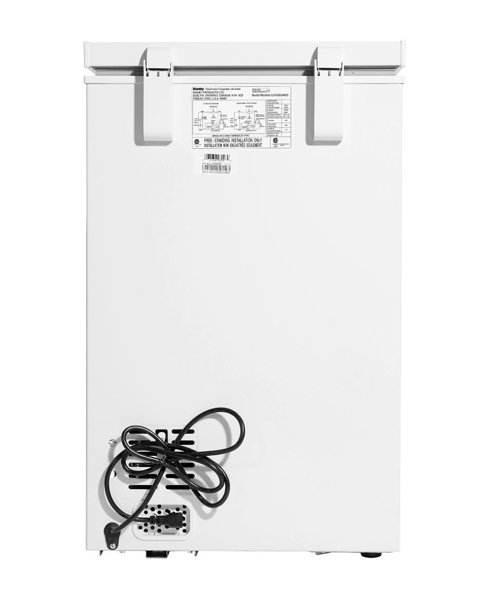 Danby 3.5 cu. ft. Chest Freezer in White DCF035A5WDB