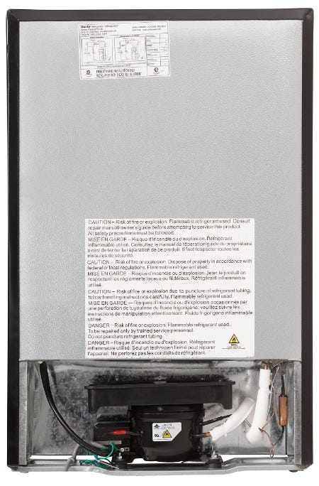 Danby 4.5 cu. ft. Compact Refrigerator with True Freezer DCR045B1BSLDB
