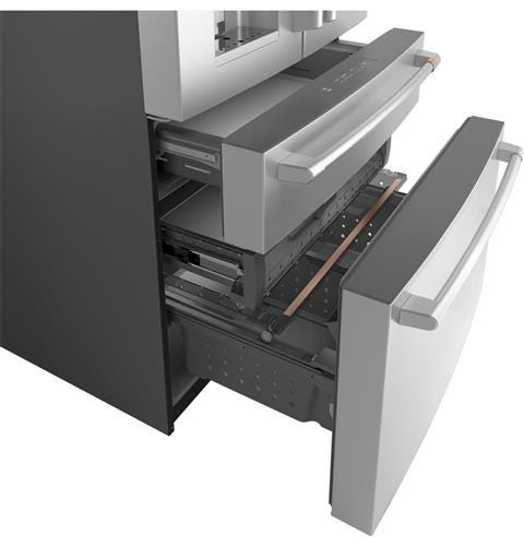 Café ENERGY STAR 27.8 Cu. Ft. Smart 4-Door French-Door Refrigerator CVE28DP2NS1