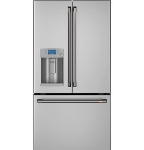 Café ENERGY STAR 22.2 Cu. Ft. Counter-Depth French-Door Refrigerator with Hot Water Dispenser CYE22TP2MS1
