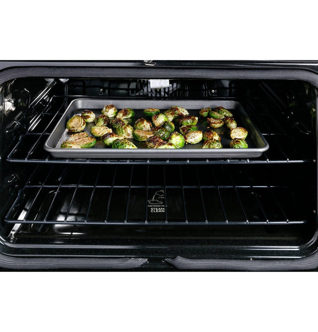 Café™ 30" Smart Slide-In, Front-Control, Induction and Convection Range with Warming Drawer CHS900P4MW2