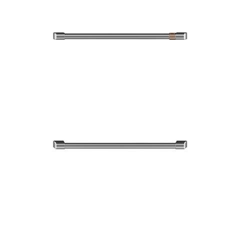 Café 2 - 30” Double Wall Oven Handles - Brushed Stainless CXWD0H0PMSS