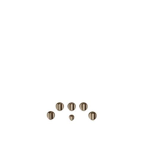 Café 5 Gas Cooktop Knobs - Brushed Bronze CXCG1K0PMBZ