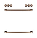Café Front Control Gas Knobs and Handles - Brushed Copper CXFCGHKPMCU