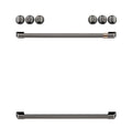 Café™ Front Control Electric Knobs and Handles - Brushed Black CXFCEHKPMBT