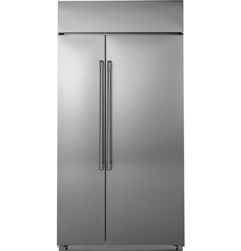 Café 42" Built-In Side-by-Side Refrigerator CSB42WP2NS1