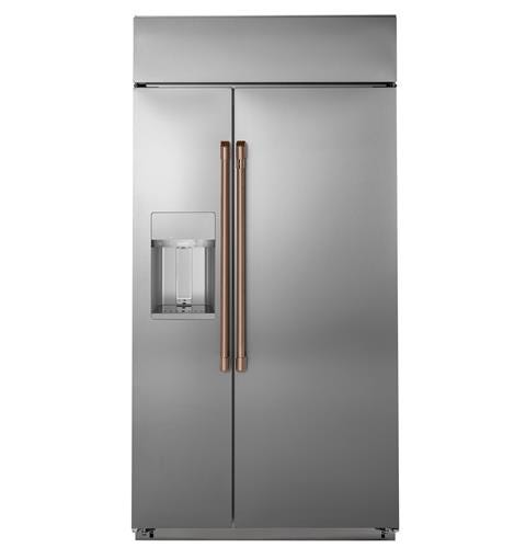 Café 48" Smart Built-In Side-by-Side Refrigerator with Dispenser CSB48YP2NS1