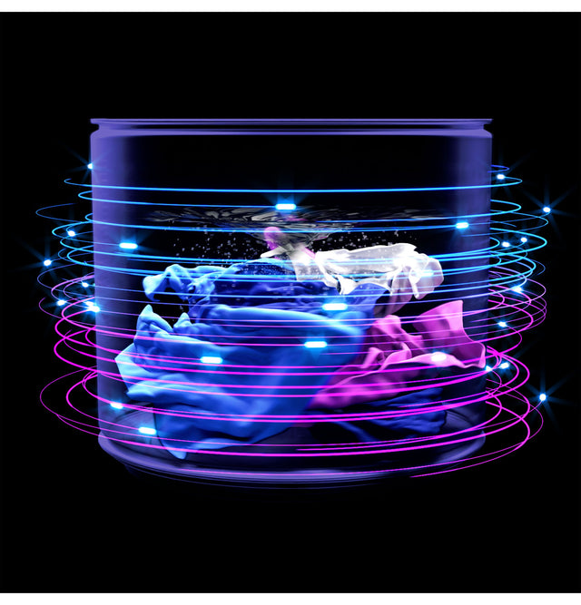 GE Profile 5.4 cu. ft. Capacity Washer with Smarter Wash Technology and FlexDispense PTW700BSTWS