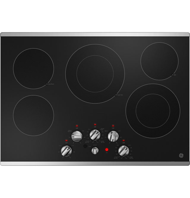 GE 30" Built-In knob Control Electric Cooktop JEP5030STSS