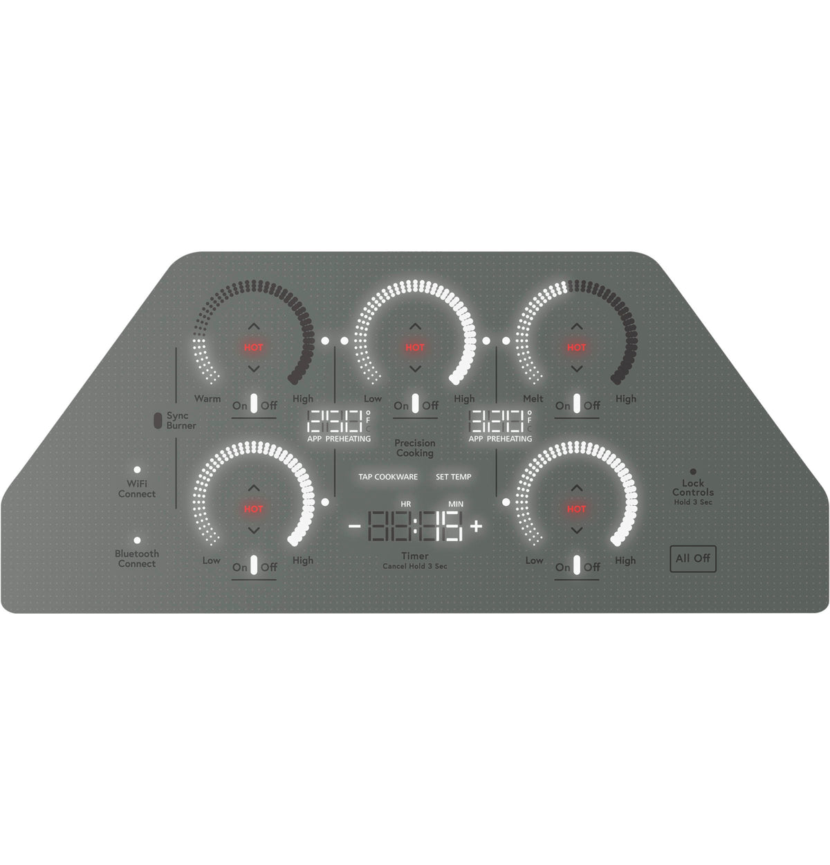 Café Series 36" Built-In Touch Control Induction Cooktop CHP90362TSS