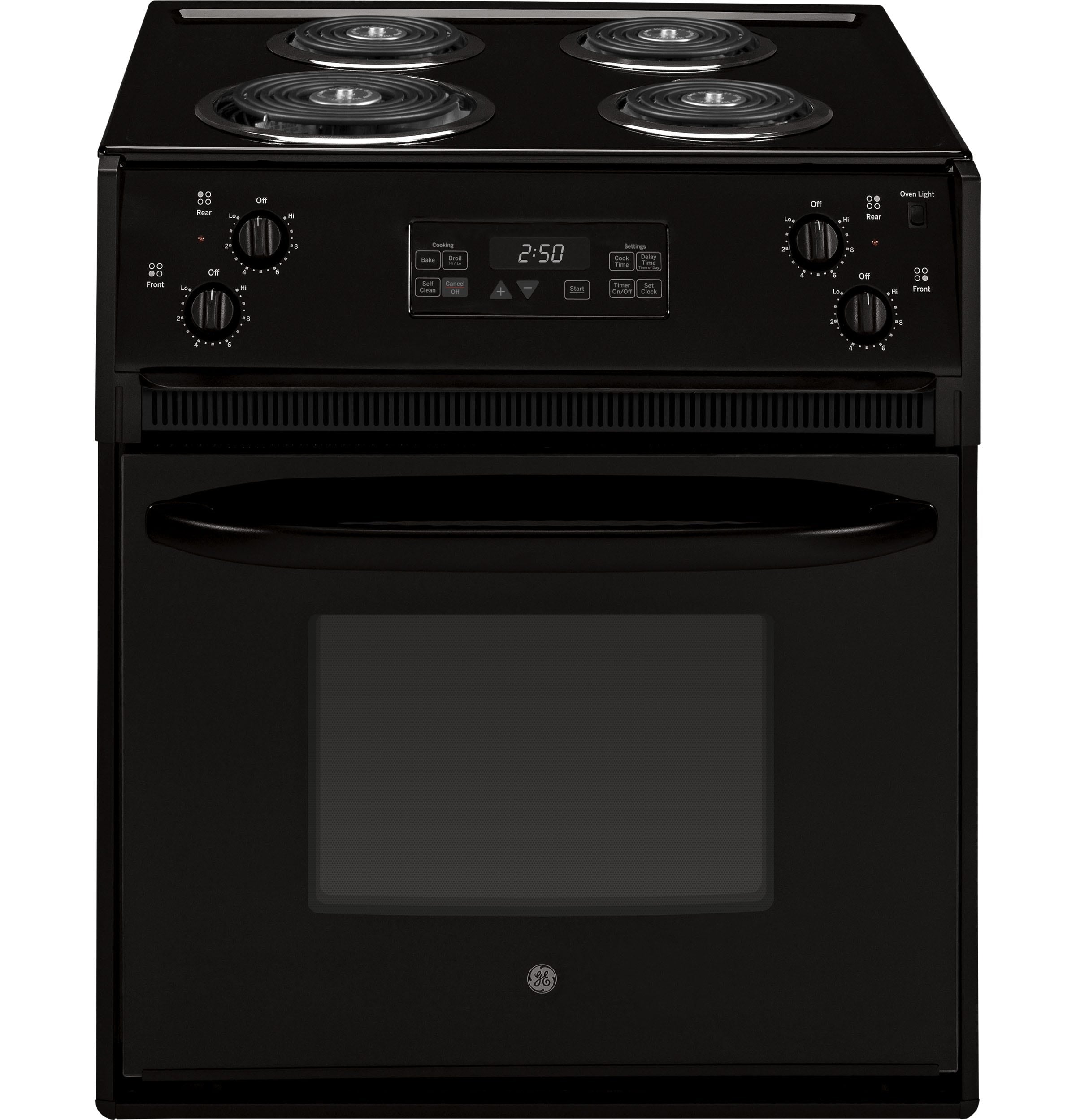 GE 27" Drop-In Electric Range JM250DTBB
