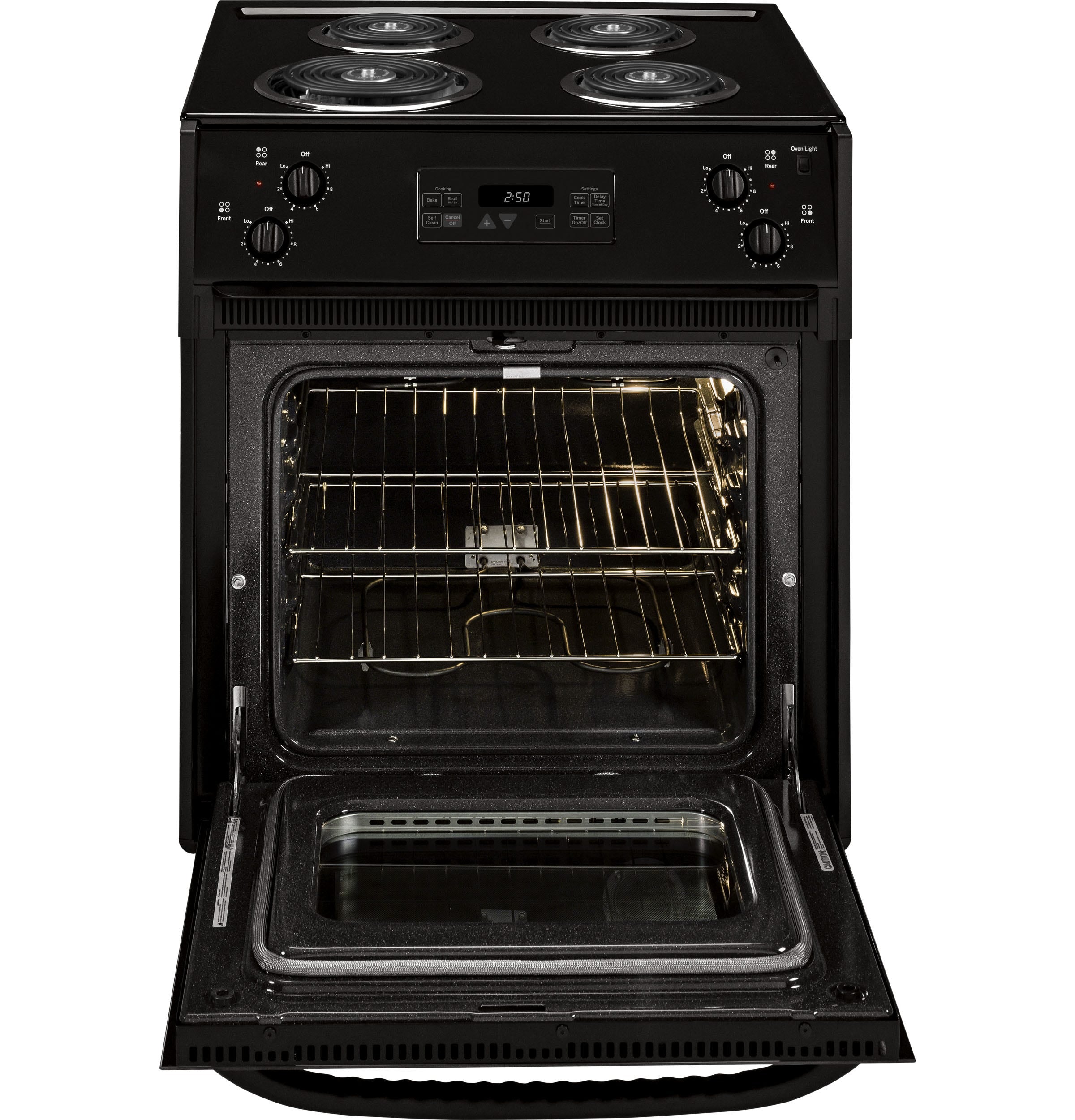 GE 27" Drop-In Electric Range JM250DTBB